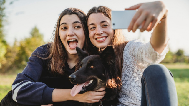 Jak co nejlépe pořídit selfie s kočkou nebo psem